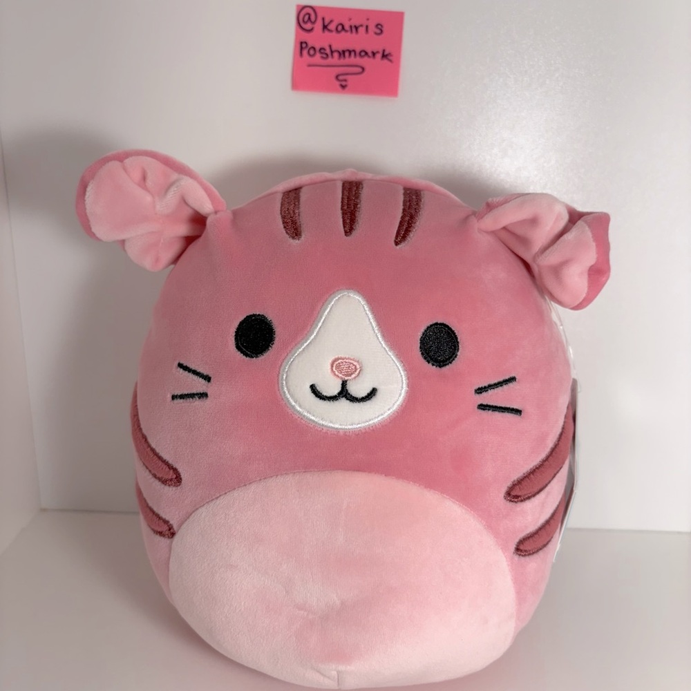 Geraldine Squishmallow 6"

Plush cat- Hot pink & pink